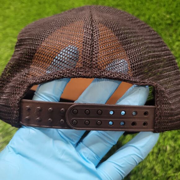 VTG 80s Farmer John Trucker Hat LA Dodgers Dodger Dog Promo Snapback - Picture 4 of 6